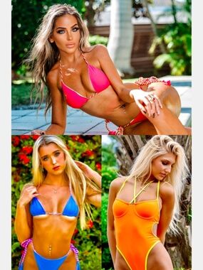 SBOVIA New Season Swim Collection – NWT Bikini & One-Piece Set (3 Piece Bundle)